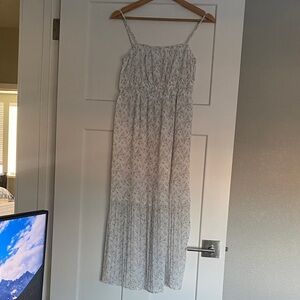 Floral Spaghetti Strap Maxi Dress